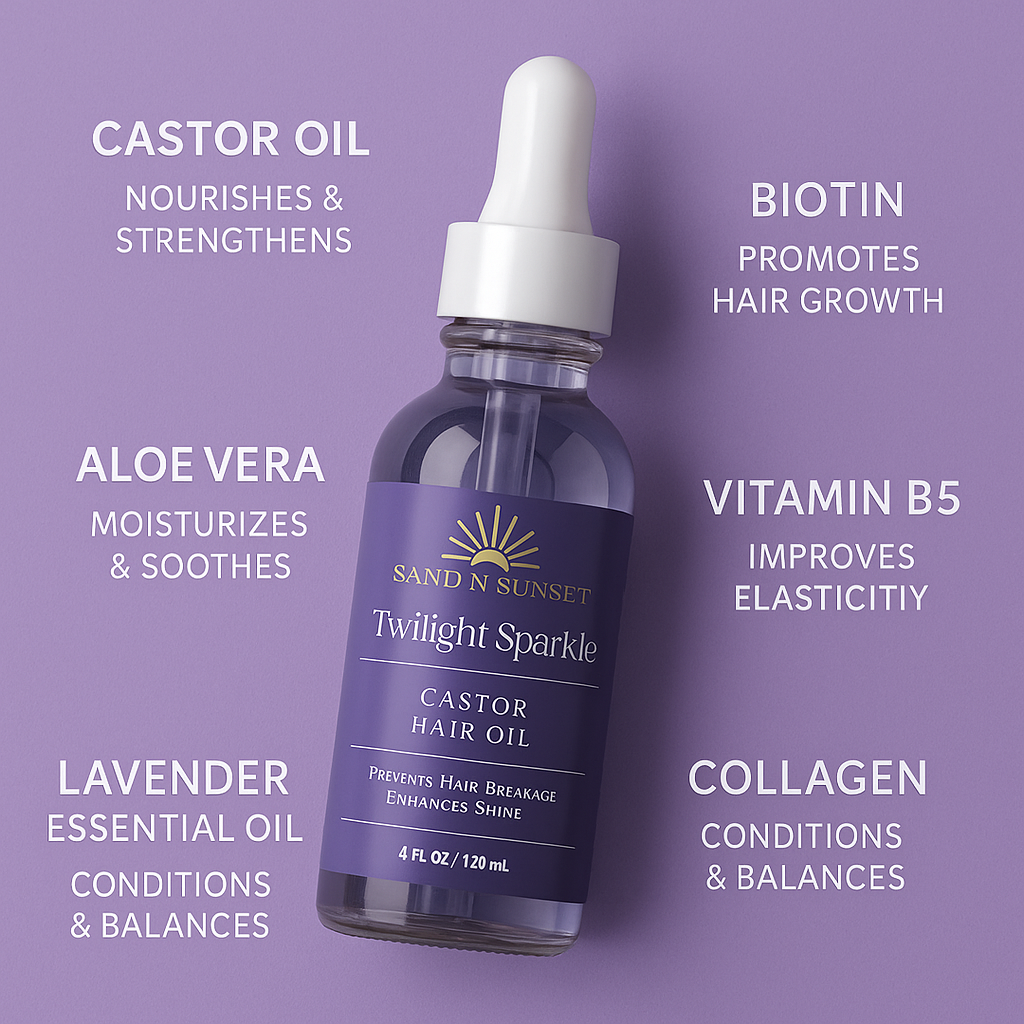 Twilight Sparkle - Castor Hair Oil
