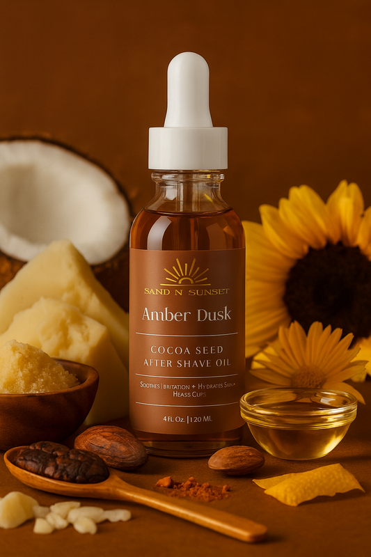 Amber Dusk - Cocoa Seed After Shave Oil